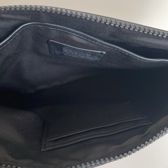 Coach Disney X Wavy Animal Print Green Black With Thumper Large Zippered Sleeve - Picture 6 of 7